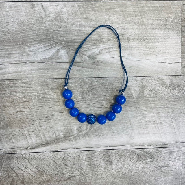 Electric on sale blue necklace