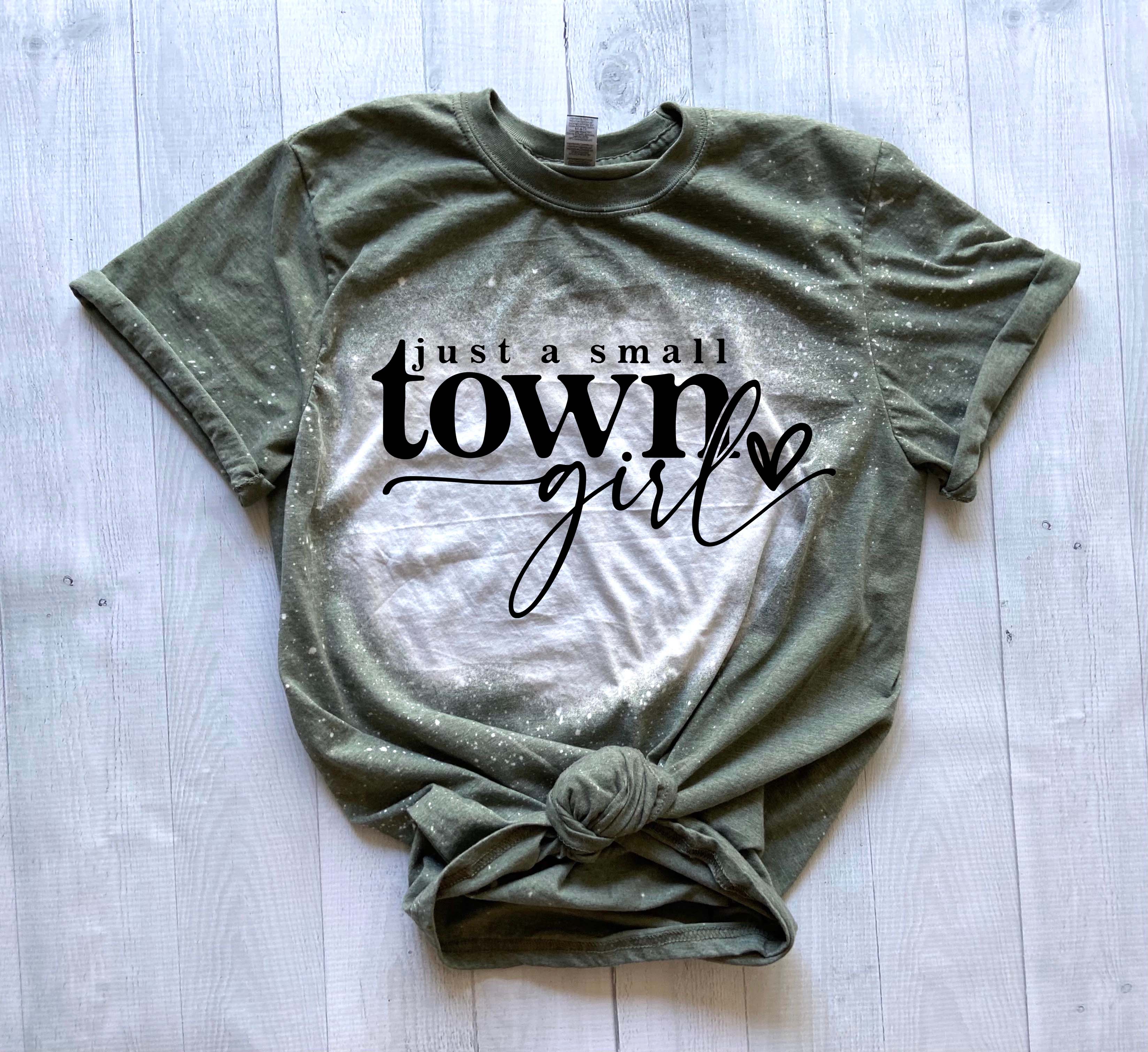 just a small town girl shirt