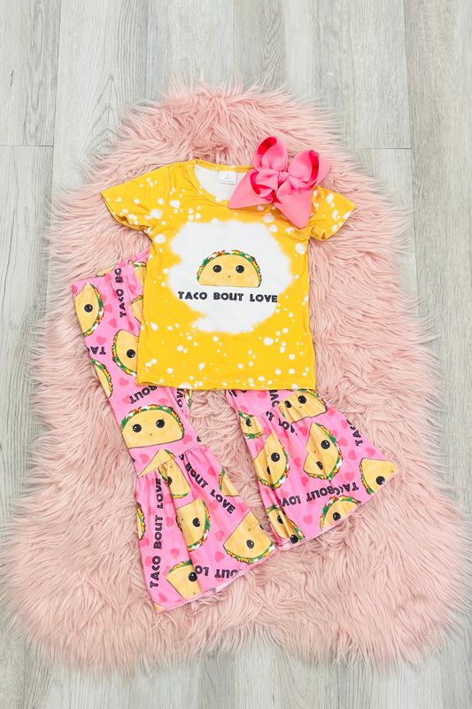 Taco About Love Pant Set