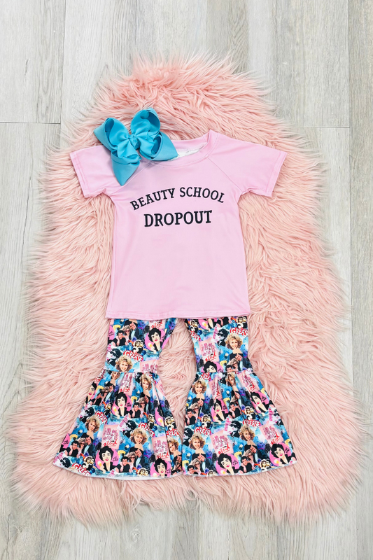 Beauty School Drop Out Bell Pant Set