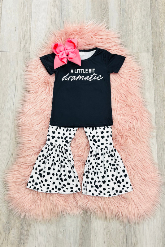 Little Bit Dramatic Bell Pant Set