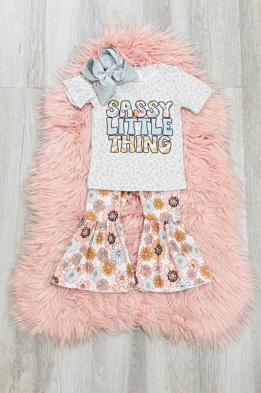 Sassy Little Thing Bell Pant Set