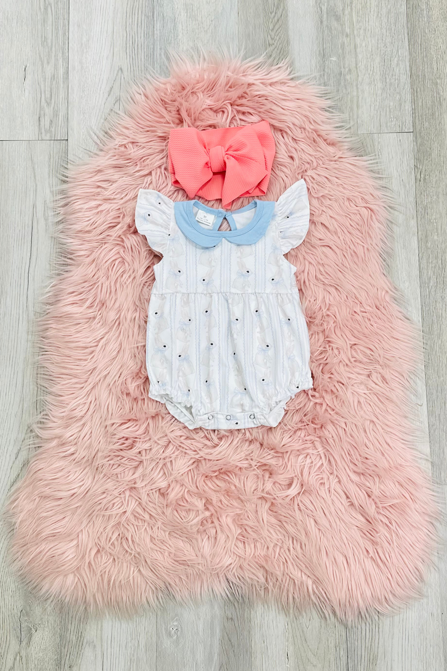 Blue Bunny Romper