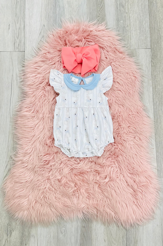 Blue Bunny Romper