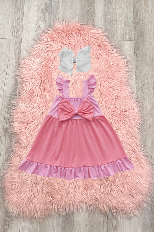 Pink Bow Dress