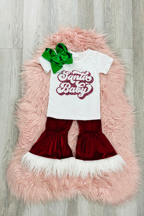 Santa Baby Pant Set