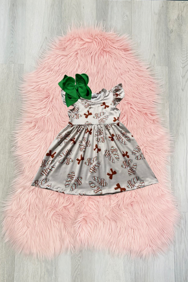 Coquette Christmas Cakes Dress