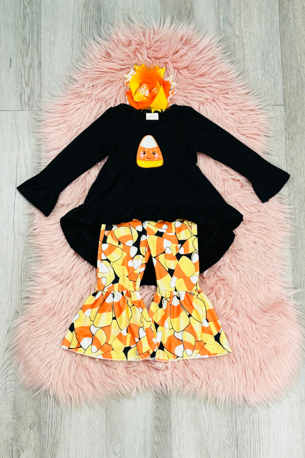 Candy Corn Bell Pant Set