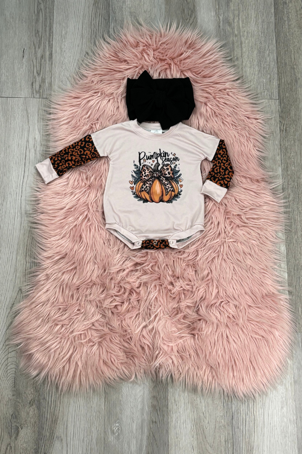 Pumpkin Season Romper