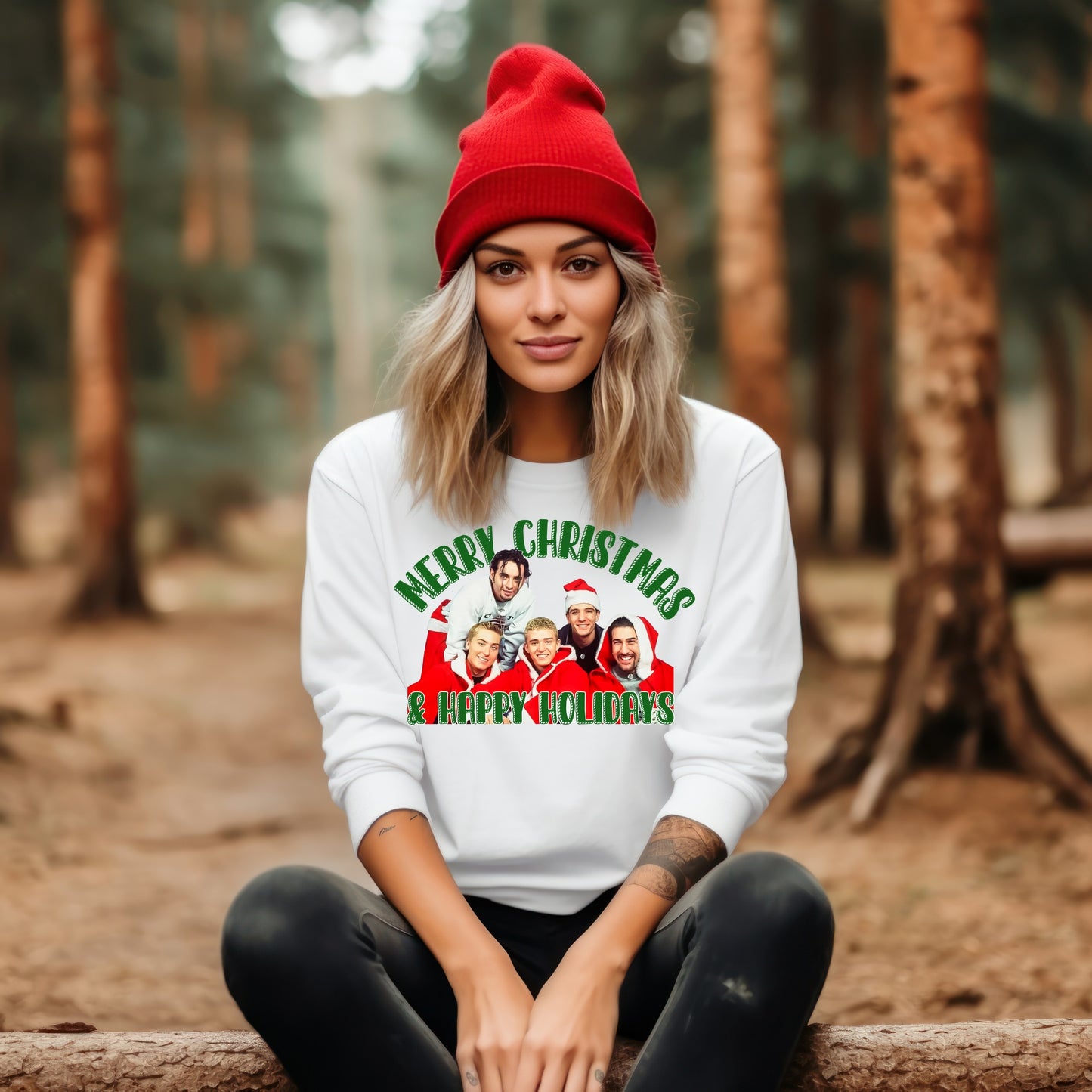 Merry Christmas & Happy Holidays Sweater