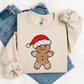 Gingerbread Santa Sweatshirt