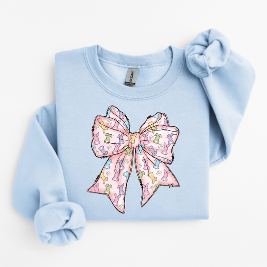 Coquette Bunny Bow Sweatshirt