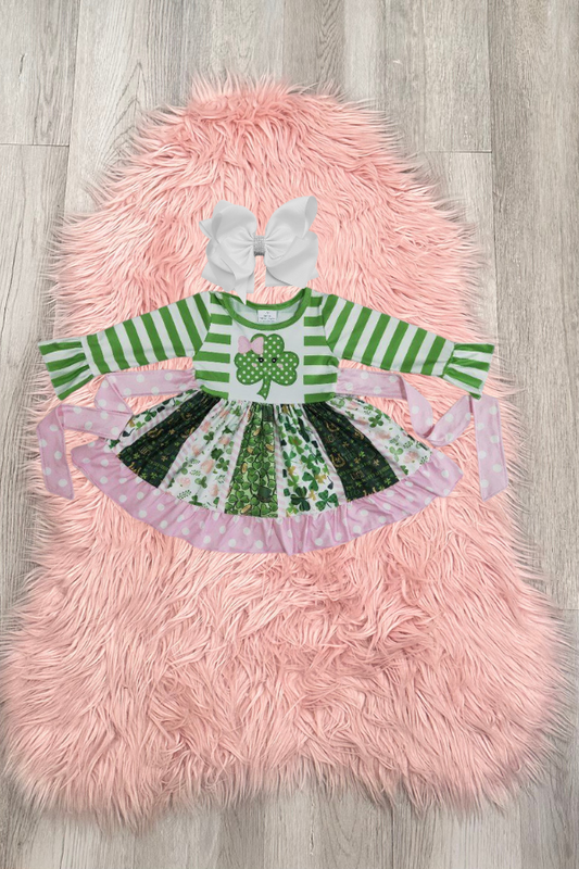 Shamrock Panel Dress