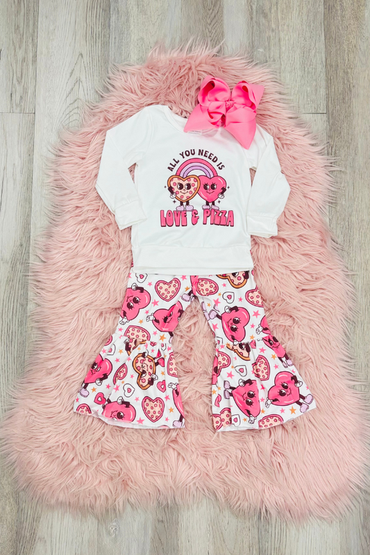 Love & Pizza Pant Set