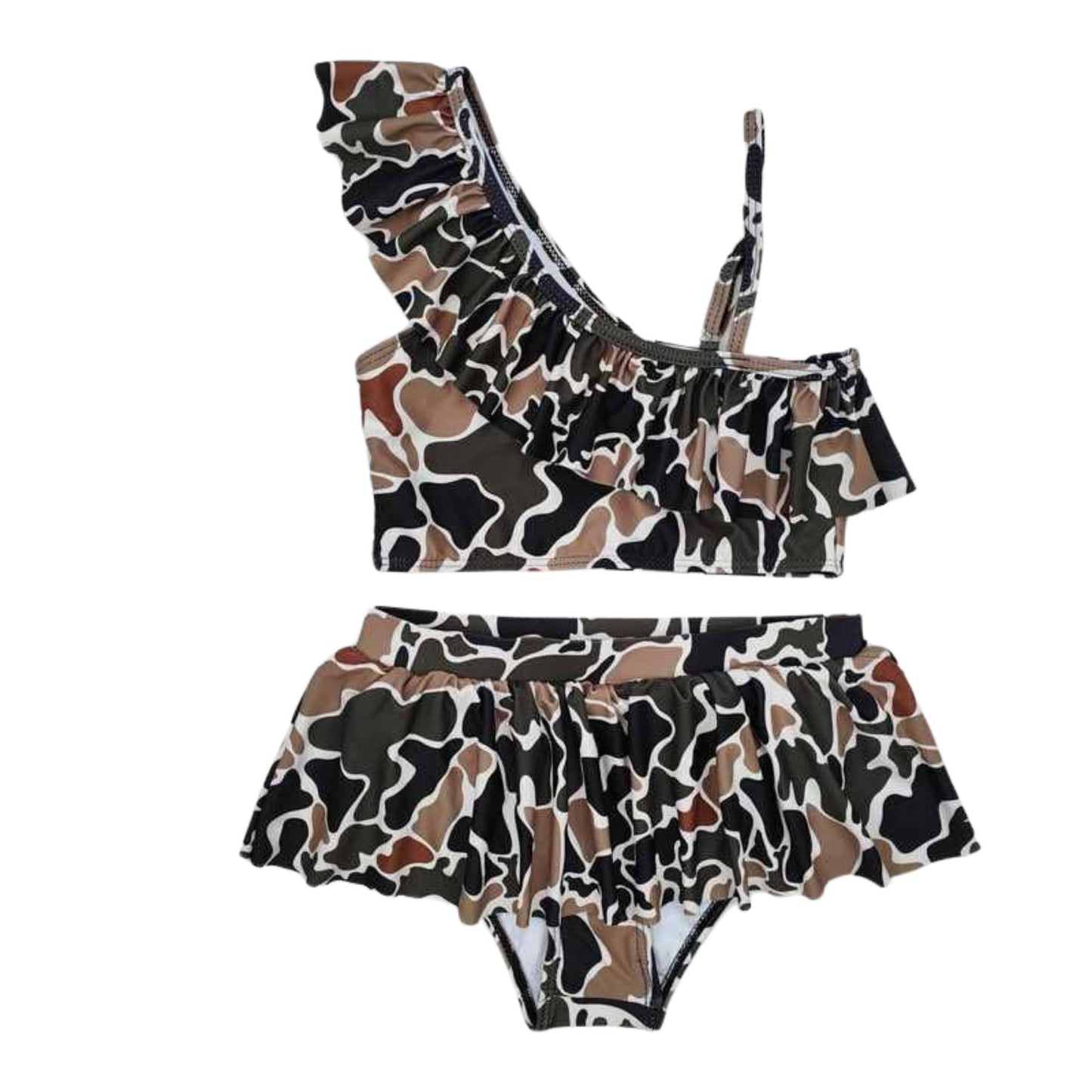 Dark Camo Swimsuit