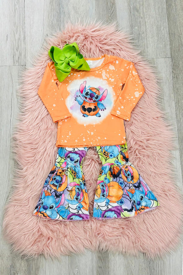 Stitch Halloween Pant Set